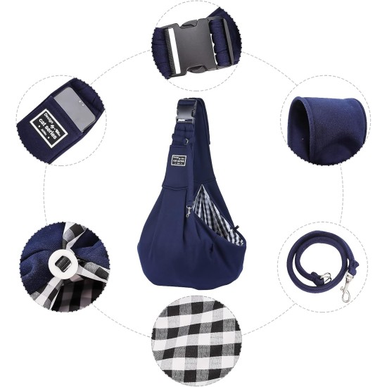 Pet Carrier Bag with Shoulder Strap for Dogs, Belly Dog, Small Dog, Cat Carrier for Outdoor Travel, Blue Pet Carrier Bag with Shoulder Strap for Dogs, Belly Dog, Small Dog, Cat Carrier for Outdoor Travel, Blue