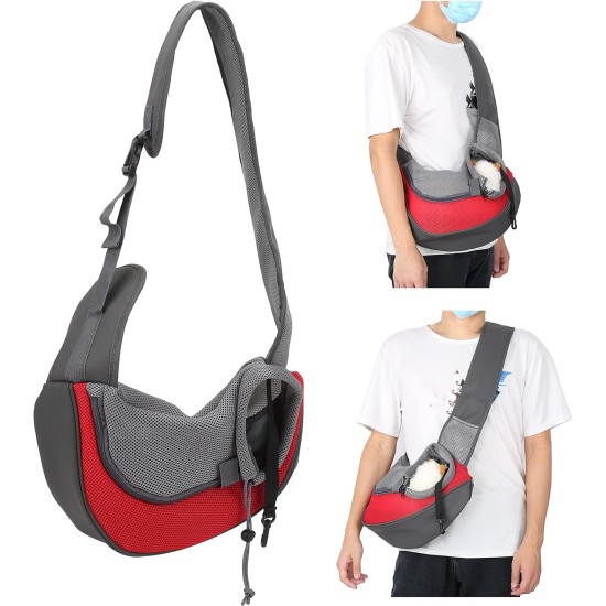 Pet Carrier, Oxford Fabric Pet Travel Bag, Breathable Mesh Pet Carrier for Dogs, Cats, Pet Carrier with Adjustable Strap Pet Carrier, Oxford Fabric Pet Travel Bag, Breathable Mesh Pet Carrier for Dogs, Cats, Pet Carrier with Adjustable Strap
