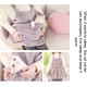Pet Cat Sling, Polyester Fibre, Warm, Comfortable, Portable Pet Carrier Sling with Retractable Rope for Daily Walks Around the House