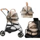 Pet Gear 3-in-1 Travel System, View 360 Stroller Converts Into Carry Bag and Booster Seat with Easy Click N Go Technology for Small Dogs and Cats Pet Gear 3-in-1 Travel System, View 360 Stroller Converts Into Carry Bag and Booster Seat with Easy Click N Go Technology for Small Dogs and Cats