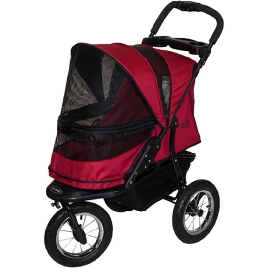 Pet Gear AT3 Zipped Pet Stroller - Summit Grey Pet Gear AT3 Zipped Pet Stroller - Summit Grey