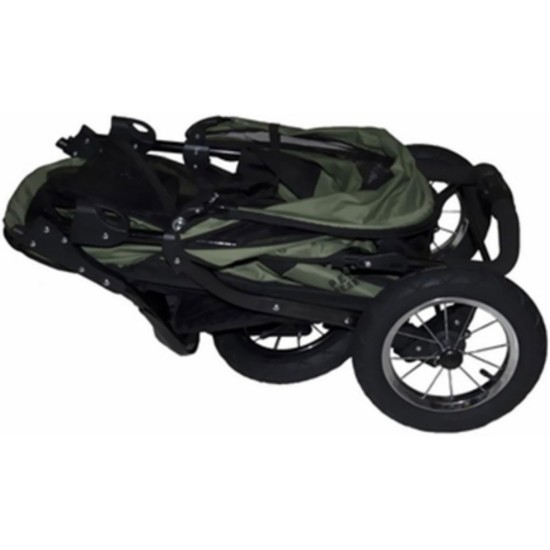 Pet Gear AT3 Zipped Pet Stroller - Summit Grey Pet Gear AT3 Zipped Pet Stroller - Summit Grey