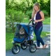 Pet Gear AT3 Zipped Pet Stroller - Summit Grey Pet Gear AT3 Zipped Pet Stroller - Summit Grey