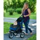 Pet Gear AT3 Zipped Pet Stroller - Summit Grey Pet Gear AT3 Zipped Pet Stroller - Summit Grey