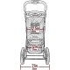 Pet Gear AT3 Zipped Pet Stroller - Summit Grey Pet Gear AT3 Zipped Pet Stroller - Summit Grey