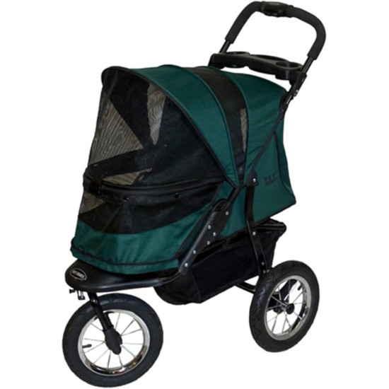Pet Gear AT3 Zipped Pet Stroller - Summit Grey Pet Gear AT3 Zipped Pet Stroller - Summit Grey