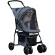 Pet Gear Happy Trails Pet Stroller for Cats/Dogs, Easy One-Hand Fold with Removable Liner, Storage Basket, Mesh Ventilation Pet Gear Happy Trails Pet Stroller for Cats/Dogs, Easy One-Hand Fold with Removable Liner, Storage Basket, Mesh Ventilation