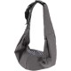 Pet Sling Carrier, Adjustable Pet Carrier for Daily Walking, Grey Black Pet Sling Carrier, Adjustable Pet Carrier for Daily Walking, Grey Black