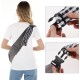 Pet Sling Carrier, Adjustable Pet Carrier for Daily Walking, Grey Black Pet Sling Carrier, Adjustable Pet Carrier for Daily Walking, Grey Black