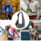 Pet Sling Carrier, Adjustable Pet Carrier for Daily Walking, Grey Black Pet Sling Carrier, Adjustable Pet Carrier for Daily Walking, Grey Black