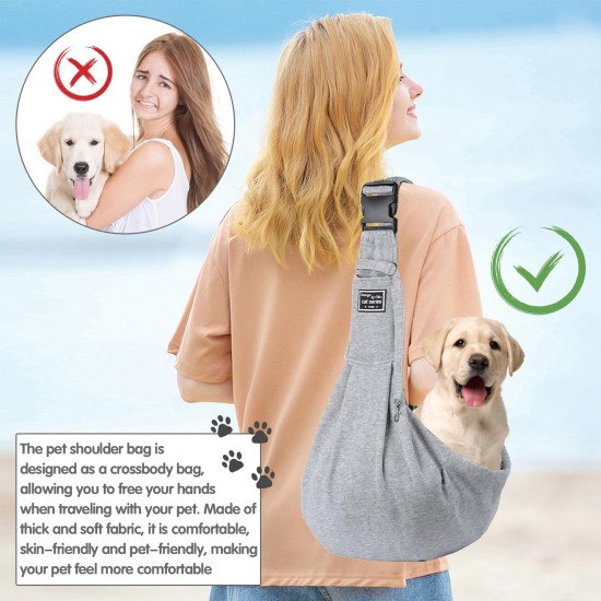 Pet Sling Carrier, Dog Adjustable Carry Bag, Adjustable Pet Sling Bag, Dog Shoulder Bag, Dog Carrier Bag, Adjustable Dog Sling for Small Dogs, Cats Pet Sling Carrier, Dog Adjustable Carry Bag, Adjustable Pet Sling Bag, Dog Shoulder Bag, Dog Carrier Bag, Adjustable Dog Sling for Small Dogs, Cats