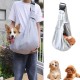 Pet Sling Carrier, Hand Free Pet Carrier, Dog Towel with Adjustable Shoulder Strap for Small, Medium Cats and Dogs (Grey) Pet Sling Carrier, Hand Free Pet Carrier, Dog Towel with Adjustable Shoulder Strap for Small, Medium Cats and Dogs (Grey)