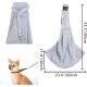 Pet Sling Carrier, Hand Free Pet Carrier, Dog Towel with Adjustable Shoulder Strap for Small, Medium Cats and Dogs (Grey) Pet Sling Carrier, Hand Free Pet Carrier, Dog Towel with Adjustable Shoulder Strap for Small, Medium Cats and Dogs (Grey)