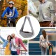 Pet Sling Carrier, Haustier-Brusttasche für Katzen und kleine Hunde, Grau Pet Sling Carrier, Haustier-Brusttasche für Katzen und kleine Hunde, Grau