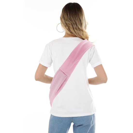 Pet Sling Carrier, Pet Chest Bag for Cats and Small Dogs, Pink Pet Sling Carrier, Pet Chest Bag for Cats and Small Dogs, Pink