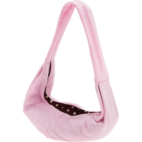 Pet Sling Carrier, Pet Chest Bag for Cats and Small Dogs, Pink Pet Sling Carrier, Pet Chest Bag for Cats and Small Dogs, Pink