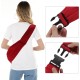 Pet Sling Carrier, Verstellbare Haustier-Tragetasche für Katzen und kleine Hunde, Rot Pet Sling Carrier, Verstellbare Haustier-Tragetasche für Katzen und kleine Hunde, Rot