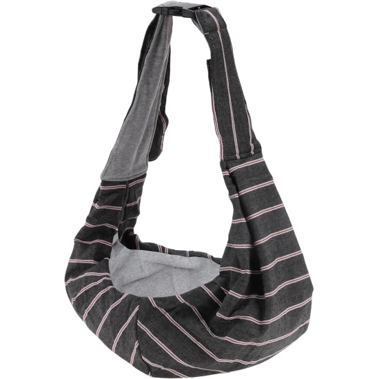 Pet Sling Carrier, Verstellbare Haustier-Tragetasche für den täglichen Spaziergang, Tiefgrau Pet Sling Carrier, Verstellbare Haustier-Tragetasche für den täglichen Spaziergang, Tiefgrau