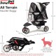 Pet Stroller ALL Terrain, IPS-01 Red/Black, dog carrier, trolley, Trailer, Innopet, Buggy. Foldable pet buggy, pushchair, pram for dogs and cats Pet Stroller ALL Terrain, IPS-01 Red/Black, dog carrier, trolley, Trailer, Innopet, Buggy. Foldable pet buggy, pushchair, pram for dogs and cats