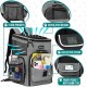 PetAmi Dog Backpack Carrier Airline Approved Cat Backpacks for Carrying Small Large Cats Pet Carrier Backpack Ventilated Soft Sides for Dogs Cats Bookbag for PetAmi Dog Backpack Carrier Airline Approved Cat Backpacks for Carrying Small Large Cats Pet Carrier Backpack Ventilated Soft Sides for Dogs Cats Bookbag for