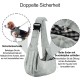 PetLoft Dog Carrier Sling Reversible Small Dog Carrier Reversible Pet Carrier Handsfree Cross-Body Carrier with Collar for Dog/Cat/Rabbit, Black PetLoft Dog Carrier Sling Reversible Small Dog Carrier Reversible Pet Carrier Handsfree Cross-Body Carrier with Collar for Dog/Cat/Rabbit, Black
