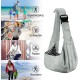 PetLoft Dog Carrier Sling Reversible Small Dog Carrier Reversible Pet Carrier Handsfree Cross-Body Carrier with Collar for Dog/Cat/Rabbit, Black PetLoft Dog Carrier Sling Reversible Small Dog Carrier Reversible Pet Carrier Handsfree Cross-Body Carrier with Collar for Dog/Cat/Rabbit, Black