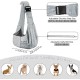 PetLoft Dog Carrier Sling Reversible Small Dog Carrier Reversible Pet Carrier Handsfree Cross-Body Carrier with Collar for Dog/Cat/Rabbit, Black PetLoft Dog Carrier Sling Reversible Small Dog Carrier Reversible Pet Carrier Handsfree Cross-Body Carrier with Collar for Dog/Cat/Rabbit, Black
