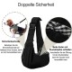 PetLoft Dog Carrier Sling Reversible Small Dog Carrier Reversible Pet Carrier Handsfree Cross-Body Carrier with Collar for Dog/Cat/Rabbit, Black PetLoft Dog Carrier Sling Reversible Small Dog Carrier Reversible Pet Carrier Handsfree Cross-Body Carrier with Collar for Dog/Cat/Rabbit, Black