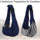 PetLoft Dog Carrier Sling Reversible Small Dog Carrier Reversible Pet Carrier Handsfree Cross-Body Carrier with Collar for Dog/Cat/Rabbit, Black PetLoft Dog Carrier Sling Reversible Small Dog Carrier Reversible Pet Carrier Handsfree Cross-Body Carrier with Collar for Dog/Cat/Rabbit, Black