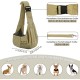 PetLoft Dog Carrier Sling Reversible Small Dog Carrier Reversible Pet Carrier Handsfree Cross-Body Carrier with Collar for Dog/Cat/Rabbit, Black PetLoft Dog Carrier Sling Reversible Small Dog Carrier Reversible Pet Carrier Handsfree Cross-Body Carrier with Collar for Dog/Cat/Rabbit, Black