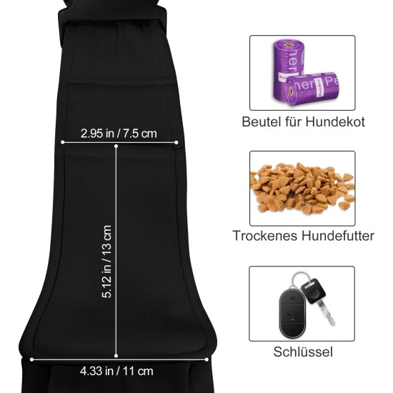 PetLoft Dog Carrier Sling Reversible Small Dog Carrier Reversible Pet Carrier Handsfree Cross-Body Carrier with Collar for Dog/Cat/Rabbit, Black PetLoft Dog Carrier Sling Reversible Small Dog Carrier Reversible Pet Carrier Handsfree Cross-Body Carrier with Collar for Dog/Cat/Rabbit, Black