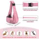 PetLoft Dog Carrier Sling Reversible Small Dog Carrier Reversible Pet Carrier Handsfree Cross-Body Carrier with Collar for Dog/Cat/Rabbit, Black PetLoft Dog Carrier Sling Reversible Small Dog Carrier Reversible Pet Carrier Handsfree Cross-Body Carrier with Collar for Dog/Cat/Rabbit, Black