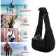 PetLoft Dog Carrier Sling Reversible Small Dog Carrier Reversible Pet Carrier Handsfree Cross-Body Carrier with Collar for Dog/Cat/Rabbit, Black PetLoft Dog Carrier Sling Reversible Small Dog Carrier Reversible Pet Carrier Handsfree Cross-Body Carrier with Collar for Dog/Cat/Rabbit, Black
