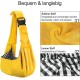 PetLoft Dog Carrier Sling Reversible Small Dog Carrier Reversible Pet Carrier Handsfree Cross-Body Carrier with Collar for Dog/Cat/Rabbit, Black PetLoft Dog Carrier Sling Reversible Small Dog Carrier Reversible Pet Carrier Handsfree Cross-Body Carrier with Collar for Dog/Cat/Rabbit, Black