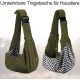 PetLoft Dog Carrier Sling Reversible Small Dog Carrier Reversible Pet Carrier Handsfree Cross-Body Carrier with Collar for Dog/Cat/Rabbit, Black PetLoft Dog Carrier Sling Reversible Small Dog Carrier Reversible Pet Carrier Handsfree Cross-Body Carrier with Collar for Dog/Cat/Rabbit, Black