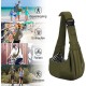 PetLoft Dog Carrier Sling Reversible Small Dog Carrier Reversible Pet Carrier Handsfree Cross-Body Carrier with Collar for Dog/Cat/Rabbit, Black PetLoft Dog Carrier Sling Reversible Small Dog Carrier Reversible Pet Carrier Handsfree Cross-Body Carrier with Collar for Dog/Cat/Rabbit, Black