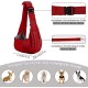 PetLoft Dog Carrier Sling Reversible Small Dog Carrier Reversible Pet Carrier Handsfree Cross-Body Carrier with Collar for Dog/Cat/Rabbit, Black PetLoft Dog Carrier Sling Reversible Small Dog Carrier Reversible Pet Carrier Handsfree Cross-Body Carrier with Collar for Dog/Cat/Rabbit, Black