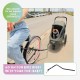 Petique Breeze Large Dog Buggy, Convertible Bicycle Trailer for Dogs with Pneumatic Tyres, Black Petique Breeze Large Dog Buggy, Convertible Bicycle Trailer for Dogs with Pneumatic Tyres, Black