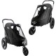 Petique Breeze Large Dog Buggy, Convertible Bicycle Trailer for Dogs with Pneumatic Tyres, Black Petique Breeze Large Dog Buggy, Convertible Bicycle Trailer for Dogs with Pneumatic Tyres, Black