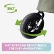 Petique Breeze Large Dog Buggy, Convertible Bicycle Trailer for Dogs with Pneumatic Tyres, Black Petique Breeze Large Dog Buggy, Convertible Bicycle Trailer for Dogs with Pneumatic Tyres, Black
