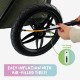 Petique Breeze Large Dog Buggy, Convertible Bicycle Trailer for Dogs with Pneumatic Tyres, Black Petique Breeze Large Dog Buggy, Convertible Bicycle Trailer for Dogs with Pneumatic Tyres, Black