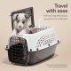 Petmate 2-Door Top Load Kennel for Cats, 19-Inch