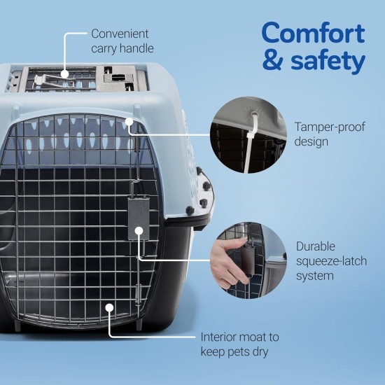 Petmate 2-Door Top Load Kennel for Cats, 19-Inch Petmate 2-Door Top Load Kennel for Cats, 19-Inch