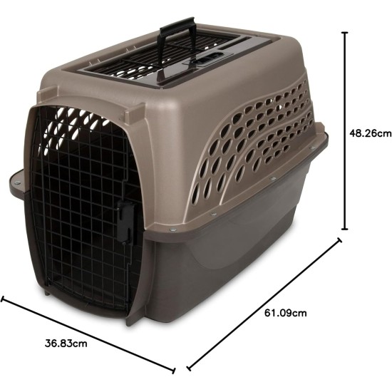 Petmate 2-Door Top Load Kennel for Cats, 19-Inch Petmate 2-Door Top Load Kennel for Cats, 19-Inch