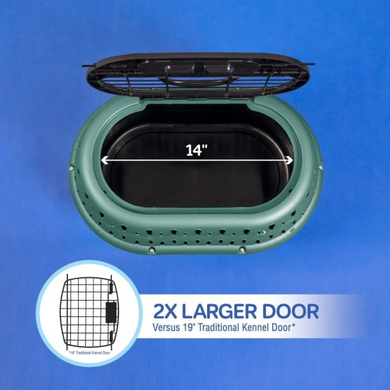 Petmate 2-Door Top Load Kennel for Cats, 19-Inch Petmate 2-Door Top Load Kennel for Cats, 19-Inch