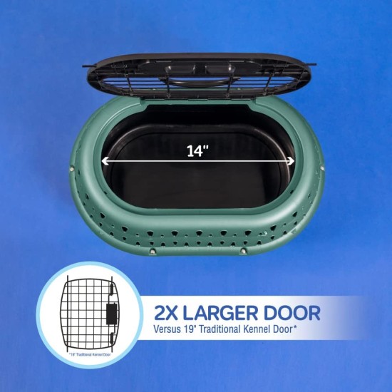 Petmate 2-Door Top Load Kennel for Cats, 19-Inch Petmate 2-Door Top Load Kennel for Cats, 19-Inch