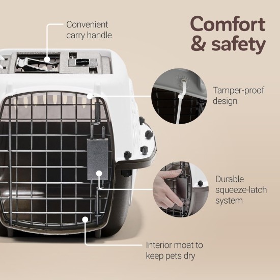 Petmate 2-Door Top Load Kennel for Cats, 19-Inch Petmate 2-Door Top Load Kennel for Cats, 19-Inch