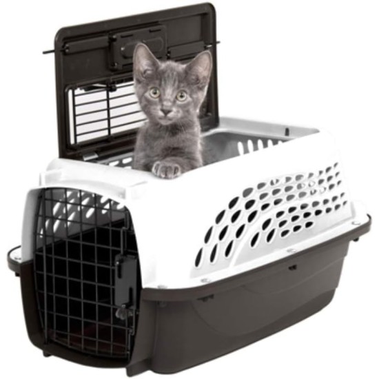 Petmate 2-Door Top Load Kennel for Cats, 19-Inch Petmate 2-Door Top Load Kennel for Cats, 19-Inch