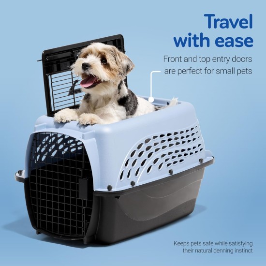 Petmate 2-Door Top Load Kennel for Cats, 19-Inch Petmate 2-Door Top Load Kennel for Cats, 19-Inch