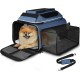 Petskd Expandable Pet Carrier Top & Side 18" x 13" x 9.5" Southwest Allegiant Airline Approved Soft Side Carrier for Small Cats and Dogs with